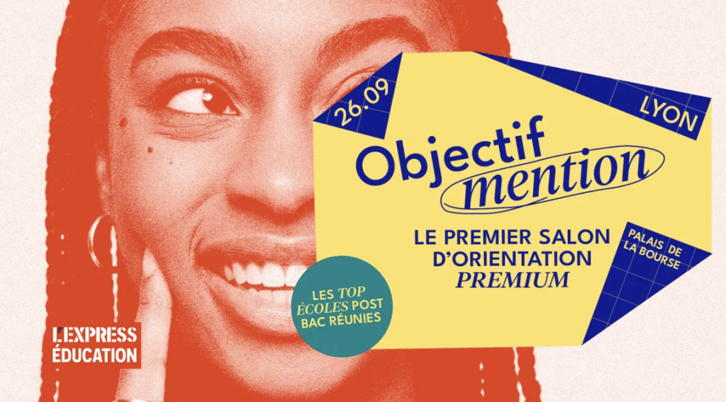 Visuel de l’événement Objectif Mention à Lyon 2e, Samedi 26 Septembre