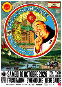 Affiche de l'événement Frustration + Gwendoline + Île de Garde